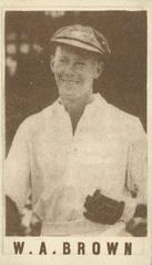 1946-47 Coles Cricketers (Framelines) #NNO Bill Brown Front