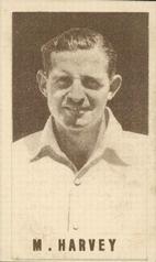 1946-47 Coles Cricketers (Framelines) #NNO Merv Harvey Front