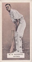 1934 Carreras A Series Of Cricketers #1 Bill Woodfull Front