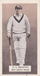1934 Carreras A Series Of Cricketers #2 Don Bradman Front