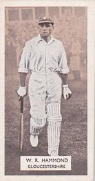1934 Carreras A Series Of Cricketers #24 Walter Hammond Front