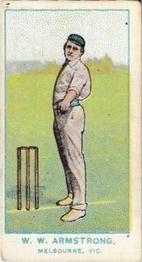 1905 Wills's Australian Club Cricketers #NNO Warwick Armstrong Front
