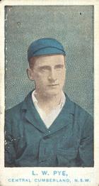 1905 Wills's Australian Club Cricketers #NNO Leslie Pye Front