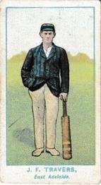 1905 Wills's Australian Club Cricketers #NNO Joe Travers Front
