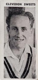 1955 Clevedon Confectionery Famous Cricketers #2 George Tribe Front