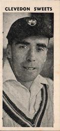 1955 Clevedon Confectionery Famous Cricketers #14 Jack Crapp Front