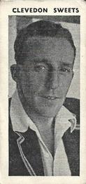 1955 Clevedon Confectionery Famous Cricketers #36 Bill Edrich Front