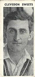 1955 Clevedon Confectionery Famous Cricketers #39 John Warr Front