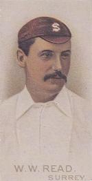 1989 Nostalgia 1896 Wills's Cricketers (Reprint) #NNO Walter Read Front