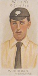 1983 Nostalgia 1901 Wills's Cricketers (Reprint) #38 Wilfred Rhodes Front
