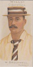 1983 Nostalgia 1901 Wills's Cricketers (Reprint) #39 Bill Brockwell Front
