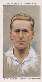 1989 Imperial Tobacco Ltd. 1934 Player's Cricketers (Reprint) #6 Edward Clark Front