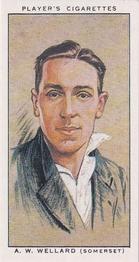 1989 Imperial Tobacco Ltd. 1934 Player's Cricketers (Reprint) #32 Arthur Wellard Front