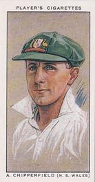 1989 Imperial Tobacco Ltd. 1934 Player's Cricketers (Reprint) #39 Arthur Chipperfield Front