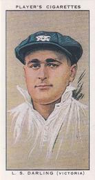 1989 Imperial Tobacco Ltd. 1934 Player's Cricketers (Reprint) #40 Len Darling Front