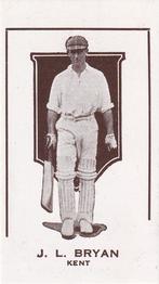 1999 Tony Sheldon Collectibles G. G. Goode Club House & Milo Prominent Cricketers (Reprint) #NNO John Bryan Front