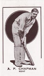 1999 Tony Sheldon Collectibles G. G. Goode Club House & Milo Prominent Cricketers (Reprint) #NNO Percy Chapman Front