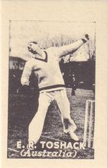 2000 Midjy Photo Outfits 1948 Cricketers (Reprint) #NNO Ernie Toshack Front