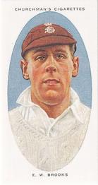 1999 Card Collector's Society 1936 Churchman's Cricketers (reprint) #6 Edward Brooks Front