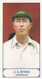 1997 Card Promotions 1926 J.A.Pattreiouex Cricketers (reprint)) #5 Jack Ryder Front