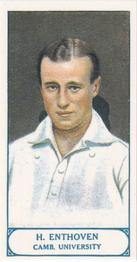 1997 Card Promotions 1926 J.A.Pattreiouex Cricketers (reprint)) #24 Henry Enthoven Front