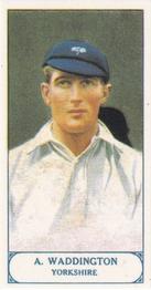 1997 Card Promotions 1926 J.A.Pattreiouex Cricketers (reprint)) #33 Abraham Waddington Front