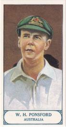 1997 Card Promotions 1926 J.A.Pattreiouex Cricketers (reprint)) #67 Bill Ponsford Front
