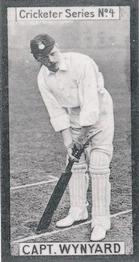 2001 Nostalgia 1901 Clarke's Cricketer Series (Reprint) #4 Edward Wynyard Front