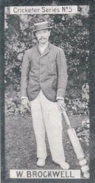 2001 Nostalgia 1901 Clarke's Cricketer Series (Reprint) #5 William Brockwell Front