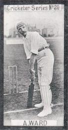 2001 Nostalgia 1901 Clarke's Cricketer Series (Reprint) #20 Albert Ward Front