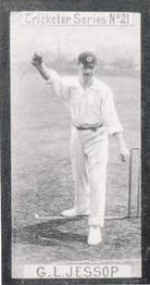 2001 Nostalgia 1901 Clarke's Cricketer Series (Reprint) #21 Gilbert Jessop Front