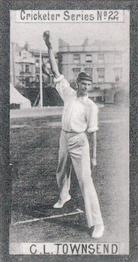 2001 Nostalgia 1901 Clarke's Cricketer Series (Reprint) #22 Charles Townsend Front