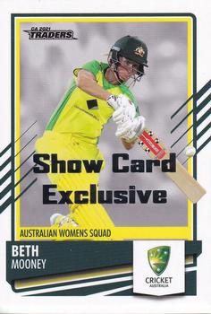 2021-22 TLA Traders Cricket Australia - Show Card Exclusive #052 Beth Mooney Front