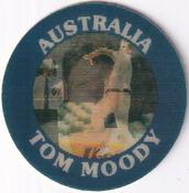 1991 7-Eleven Slurpee Aussie Cricket Stars #NNO Tom Moody Front