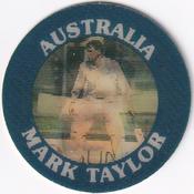 1991 7-Eleven Slurpee Aussie Cricket Stars #NNO Mark Taylor Front