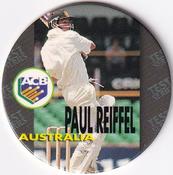 1995 Crown & Andrews Cricket Test Series & Sheffield Shield POG Pack Milk Caps #C7 Paul Reiffel Front