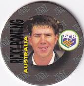 1995 Crown & Andrews Cricket Test Series & Sheffield Shield POG Pack Milk Caps #C32 Ricky Ponting Front