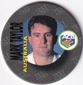 1995 Crown & Andrews Cricket Test Series & Sheffield Shield POG Pack Milk Caps #C35 Mark Taylor Front