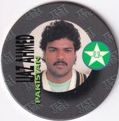 1995 Crown & Andrews Cricket Test Series & Sheffield Shield POG Pack Milk Caps #C51 Ijaz Ahmed Front