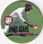 1995 Crown & Andrews Cricket Test Series & Sheffield Shield POG Pack Milk Caps #C62 Jimmy Adams Front
