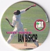 1995 Crown & Andrews Cricket Test Series & Sheffield Shield POG Pack Milk Caps #C66 Ian Bishop Front