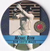 1995 Crown & Andrews Cricket Test Series & Sheffield Shield POG Pack Milk Caps #C86 Michael Bevan Front