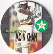 1995 Crown & Andrews Cricket Test Series & Sheffield Shield POG Pack Milk Caps - Gold Foil Parallel #C43 Moin Khan Front