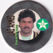 1995 Crown & Andrews Cricket Test Series & Sheffield Shield POG Pack Milk Caps - Gold Foil Parallel #C51 Ijaz Ahmed Front
