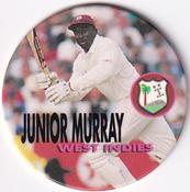 1995 Crown & Andrews Cricket Test Series & Sheffield Shield POG Pack Milk Caps - Gold Foil Parallel #C59 Junior Murray Front