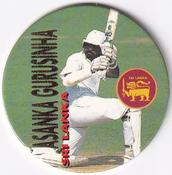 1995 Crown & Andrews Cricket Test Series & Sheffield Shield POG Pack Milk Caps - Gold Foil Parallel #C72 Asanka Gurusinha Front