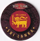 1995 Crown & Andrews Cricket Test Series & Sheffield Shield POG Pack Milk Caps - International Cricket Team Badges #CT7 Sri Lanka Front