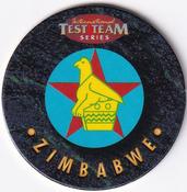 1995 Crown & Andrews Cricket Test Series & Sheffield Shield POG Pack Milk Caps - International Cricket Team Badges #CT9 Zimbabwe Front