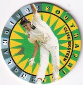 1995 Topsport Total South Africa v England Cricket Player Discs #7 Clive Eksteen Front