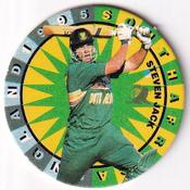 1995 Topsport Total South Africa v England Cricket Player Discs #9 Steven Jack Front